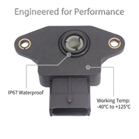 Sensor de Posición del Acelerador (TPS) para Hyundai, Saab, Opel, Honda, KIA 37890PDFE01 3517022600 35170-22600 9600930002, Cuerpo del Acelerador