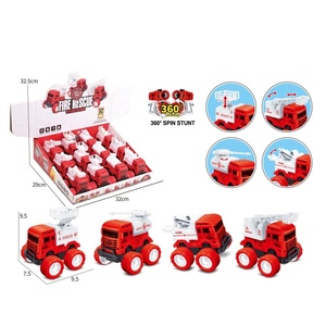 Vente en gros de véhicules d'ingénierie à simulation inertielle, ensembles de véhicules de pompiers et militaires, voitures de cascadeurs tout-terrain pour garçons - Product Image 2