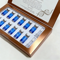 Boîtes cadeaux de luxe en papier de qualité supérieure pour flacons de peptides de 3 ml, 5 ml, 10 ml, ensemble d'emballage pour flacons de recharge