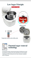 Mini cuiseur à riz électrique intelligent multifonction avec revêtement antiadhésif, pour cuisson vapeur et maintien au chaud des aliments