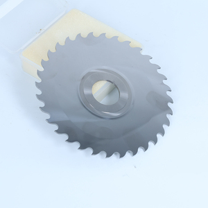 Scie à refendre en carbure monobloc OEM 20-150mm haute tolérance pour la coupe de métal Altin revêtement Support ODM personnalisé - Product Image 3