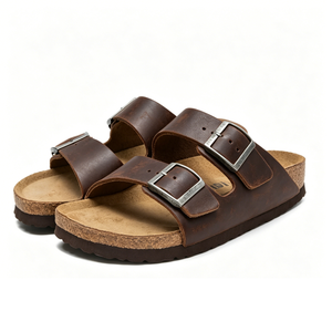 Sandali OEM in Pelle Bovina di Prima Qualità con Suola in Sughero Stile <span class=keywords><strong>Arizona</strong></span>, Comfort e Durabilità Livello Birkens, per Esportazione - Product Image 1