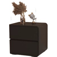 Table de chevet moderne minimaliste blanche avec tiroirs, table de chevet en bois massif pour chambre à coucher, hôtel