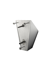 Urinario de Acero Inoxidable Montado en la Pared, Forma Rectangular, Descarga por Gravedad, Fácil de Limpiar, Diseño Industrial para Lugares Públicos - Product Image 3