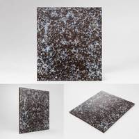Feuille de celluloid mica brun effet coquille concassée, faux nacre, flocons de celluloid pour pinces à cheveux, accessoires capillaires, fabrication artisanale, OEM