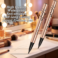 Eyeliner liquide mat vegan de haute qualité, longue durée, imperméable et anti-bavures, marque privée OEM/ODM Menow E493, usine de cosmétiques