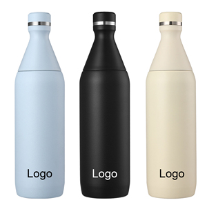 Custom Double Wall Vacuum Insulated 20oz Stainless Steel Sports Water <b>Bottle</b> with Cola Shape Logo <b>for</b> Outdoor Hydration Bulk Who - Product Image 2