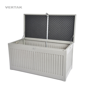 VERTAK 270L Outdoor Adult Seats Waterproof Plastic <strong>Gardening</strong> Tools Storage <strong>Boxes</strong> - Product Image 1