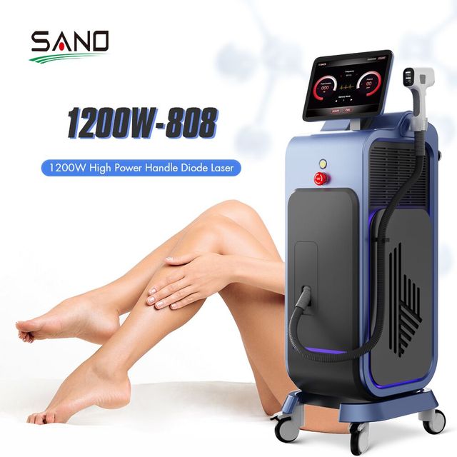 Latest 808nm Diode Laser Machine CE Approved Painless Fast Hair Removal 1200W Max -16 Stationary Power Ice Technology