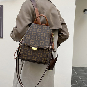 Venta al por Mayor Directa de Fábrica, Bolsa de Gran Capacidad para Mujer, Bolsa de Cuero Estampada para Mujer, Bolsos de Moda para Mujer, Mochila - Product Image 6