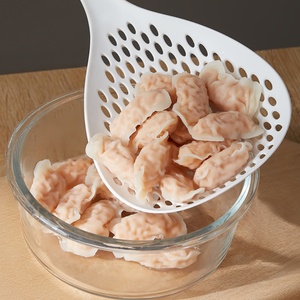 Cuillère passoire multi-usages en maille pour cuisine domestique, idéale pour égoutter l'huile, frire, égoutter et ramasser les boulettes - Product Image 2