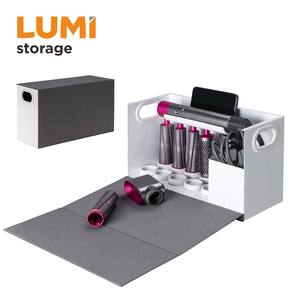 Soporte para Estilizador <span class=keywords><strong>Airwrap</strong></span> HAB-07, Organizador de Herramientas para el Cabello, Estante de Almacenamiento Magnético Grande, Soporte para Secador de Pelo de Baño o Salón, <span class=keywords><strong>Caja</strong></span> Organizadora de Escritorio - Product Image 1