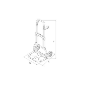 सुपरमार्केट फोल्डिंग सामान के लिए 200KGS उच्च क्षमता वाली एल्युमीनियम फैक्ट्री बीच मल्टीफंक्शनल शॉपिंग कार्ट और ट्रॉली - Product Image 4