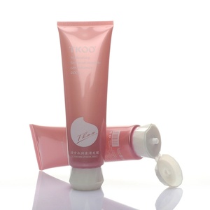 Empty 100ml <b>Hand</b> Cream Facial Wash PE Plastic Soft Squeeze Tube Custom Beauty Cosmetic Package with Flip Cap Offset Printing - Product Image 6