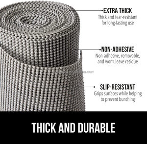 Tapis de protection écologique en PVC pour étagères et tiroirs de cuisine, antidérapant, sans adhésif, facile à installer - Product Image 5