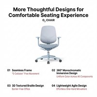 Chaise de bureau ergonomique moderne colorée avec dossier respirant, pivotante, à roulettes, pour ordinateur, idéale pour la maison et l'étude des enfants