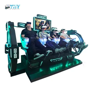 4 Seats 9d Dynamic Platform Shooting Game Machine Simulator Vr 4 Person Dynamic Cinema
