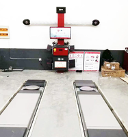 Aligneur 3D de roues à haute précision avec suivi automatique, machine d'alignement des roues CE ISO pour atelier de réparation automobile - S70PLUS