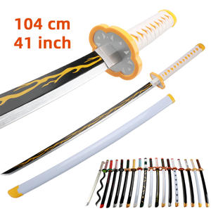 Épée de démon tueur, lame en bambou, katana samouraï, Zenitsu, Tanjiro, Rengoku, <span class=keywords><strong>Kimetsu</strong></span> No Yaiba, épées d'anime - Product Image 2