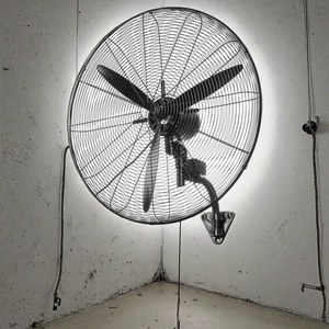 Ventilador de Ventilación Metálico de 30 Pulgadas con Aspas de Aluminio y Motor para Uso Industrial, Doméstico y en Hoteles, Ventilador Industrial de Pared - Product Image 5