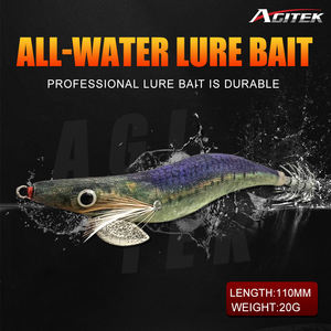 2.0 #   2.5 #   3 #   <span class=keywords><strong>Jig</strong></span> de pêche EGI lumineux en bois, appât artificiel pour calamars, crevettes et seiches - Product Image 4