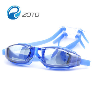 ZOTO Swimming Goggles PC Lens Anti-Fog Waterproof Silicone <b>Frame</b> For Adults Unisex - Product Image 4