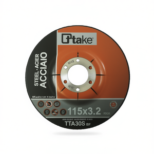 Disco Abrasivo con Centro Depresado Ttake 115x3.2 para Desbarbado de Acero - Product Image 2