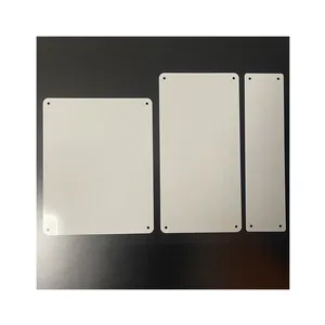 2024 formato personalizzato sublimazione foglio di alluminio segno Gloss bianco opaco sublimazione in alluminio placcato in bianco Artwork foto Print Board