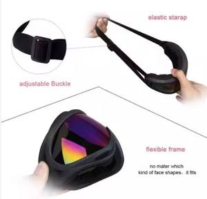 แว่นตากันหิมะป้องกันรังสียูวี 100% กันลม กันน้ำ สำหรับกีฬากลางแจ้ง ปั่นจักรยาน ขี่มอเตอร์ไซค์ ขี่สโนว์โมบิล เล่นสกี - Product Image 3