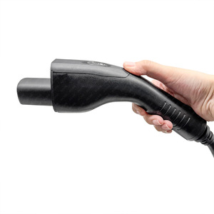Câble de charge portable Tesla 7 kW 16 A AC 200-220 V avec interface NACS, interrupteur à capteur et câble TPU pour usage domestique - Product Image 3