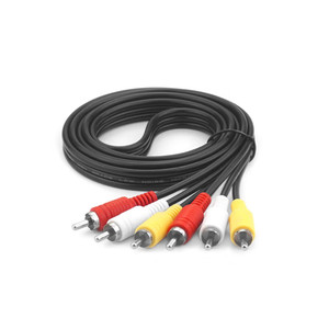 Slovakia ตัวแยกสัญญาณวิดีโอ8สายสัญญาณเสียง HD-TV RCA 3 RCA ตัวแยกสัญญาณวิดีโอแบบยุโรป CC - Product Image 2