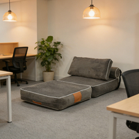 Günstige Kompressions-Schlafsofas, Knochenlose Couch im Karton, Geeignet für Wohnzimmer, Schlafzimmer, Kinderzimmer, Büro, Cord-Möbel