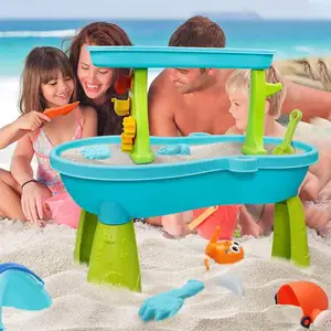 Tavolo da attività all'aperto per bambini giocattolo di sabbia per bambini