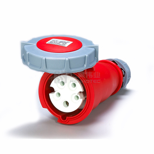 63A Enchufe Industrial 440V 2P + E 6h 220V Azul IP44 Tapa Enchufe Industrial - Product Image 3