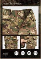Uniformes tactiques pour hommes en polyester/coton respirant Rip Stop de 2e génération ACU, plusieurs couleurs en stock, camouflage