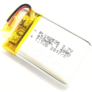 แบตเตอรี่ลิเธียมโพลิเมอร์ PSE Japan 052535 รุ่นบางพิเศษ 3.7V 400mAh 502535 แบบ Pouch - Product Image 1