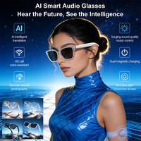 Gafas Inteligentes SANVNET F67 2026, Llamadas por Bluetooth, Reproducción de Música, Inteligencia Artificial, Traducción, Asistente de Voz, Gafas de Sol Inteligentes Inalámbricas