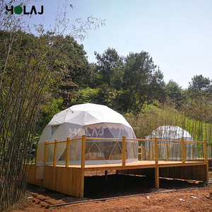 Luxury Modern All-Weather Steel Frame Transparent Insulated PVC Four-Season Waterproof for Outdoor Hotel Camping Dome <b>Tent</b> HDT-0 - Product Image 5