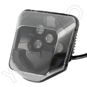 YHMOTO <b>LED</b> Headlight Scheinwerfer for Husqvarna FE TE 701 250I 300I 450 501 Supermoto Dirt Bike Fairing Headlamp - Product Image 3