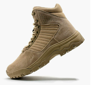 Bottes de combat personnalisées Coyote Brown Desert Boots DFF04 pour hommes, bottes d'entraînement pour hommes. - Product Image 3