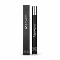 Eau de Parfum pour Femme en Flacon Noir Fin avec Boîte de Présentation pour Comptoir de Magasin, Parfum Longue Durée et Lumineux