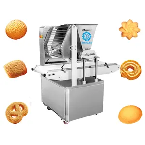 완전 자동 버터 쿠키 기계 산업용 쿠키 만들기 기계