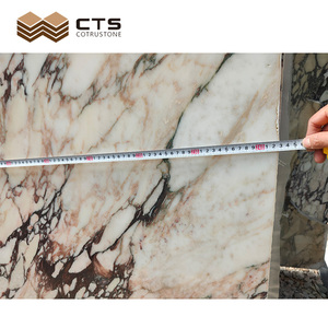 I mobili ornamentali per interni della casa presentano un tavolo fantasia viola in marmo Bvlgari - Product Image 3