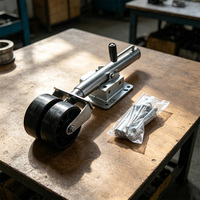 Accessoires automobiles en promotion : Roue de manœuvre robuste en caoutchouc 2000 lbs pour remorque