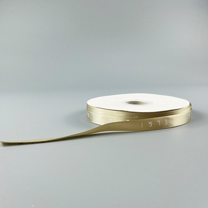 <span class=keywords><strong>Ruban</strong></span> en satin <span class=keywords><strong>personnalisé</strong></span> imprimé en feuille d'or 3D, <span class=keywords><strong>ruban</strong></span> de décoration floral pour cadeau d'<span class=keywords><strong>anniversaire</strong></span>, fabriqué en polyester - Product Image 5