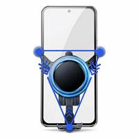 Support Téléphone Voiture Magnétique à Gravité pour Grille d'Aération, Rotation à 360 Degrés, Fixation Stable pour Navigation, Support Universel pour Auto, Vente en Gros