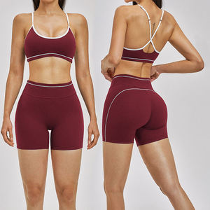 Nuevo Conjunto Deportivo para Mujer, Falda de Cintura Alta, Transpirable, para Tenis, Gimnasio, Yoga - Product Image 1