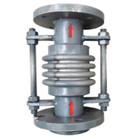 Compensateur de dilatation rectangulaire ondulé en acier inoxydable pour tuyau de cheminée d'échappement, joint d'expansion axial pour conduit
