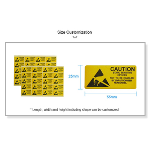 Thận Trọng Nhãn Pin <span class=keywords><strong>Lithium</strong></span> Nhãn Dán Dễ Vỡ Nhãn Dán Mỏng Manh Cảnh Báo Vận Chuyển - Product Image 4