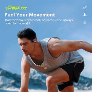 Écouteurs de course à oreille ouverte Langsdom AirWave <span class=keywords><strong>Pro</strong></span> avec réduction de bruit pour appels IA, étanchéité IP67 et conduction osseuse - Product Image 6